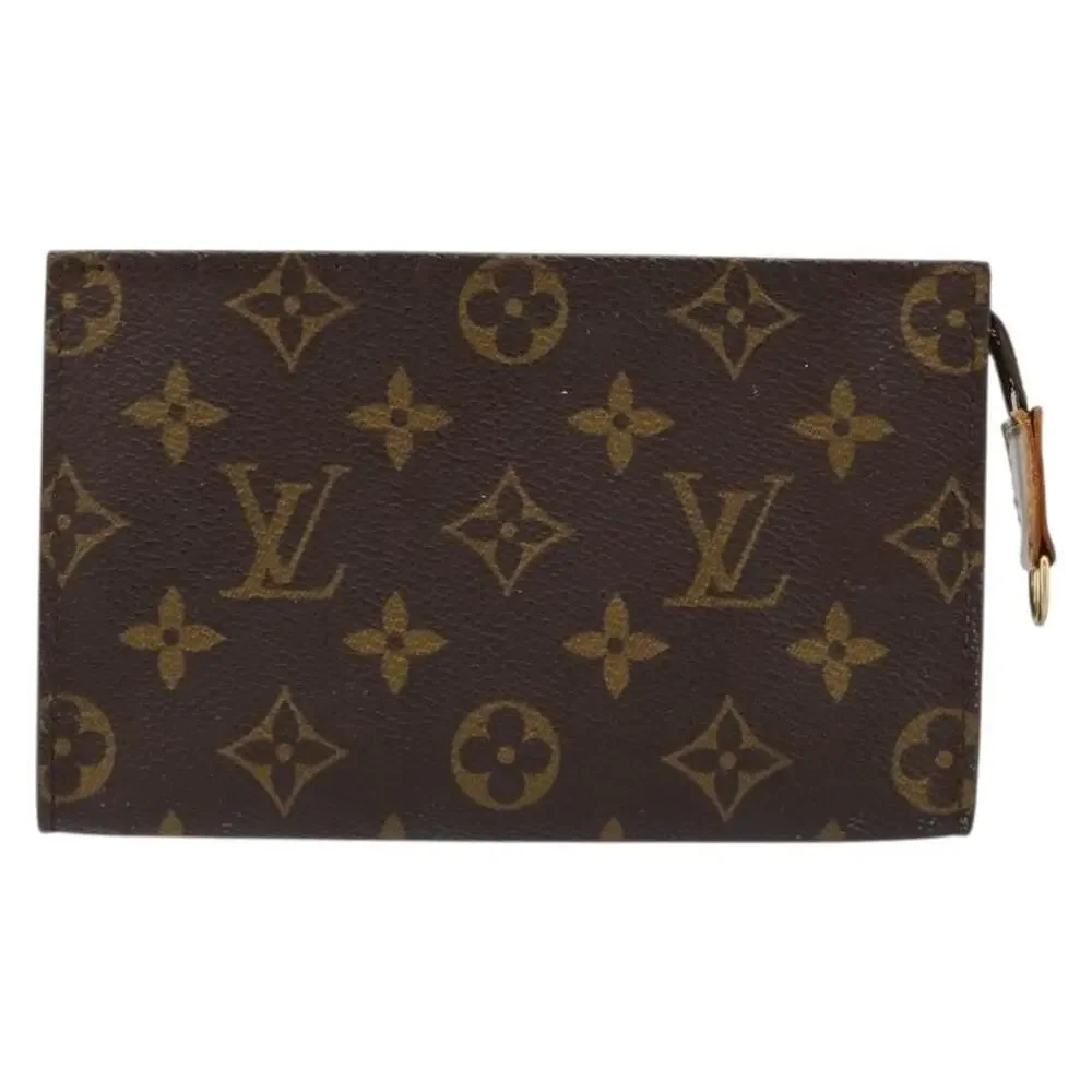 Louis Vuitton Monogram Bucket PM Accessory Pouch Brown
